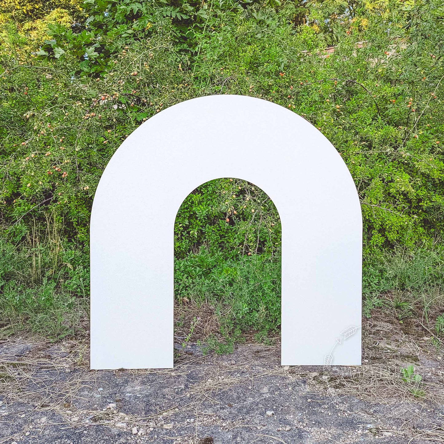 Arch for Wedding Ceremony Birthday Party White Arbor Openwork Lace Ornate Backdrop Decorations Decor Style 31 - MakerUA