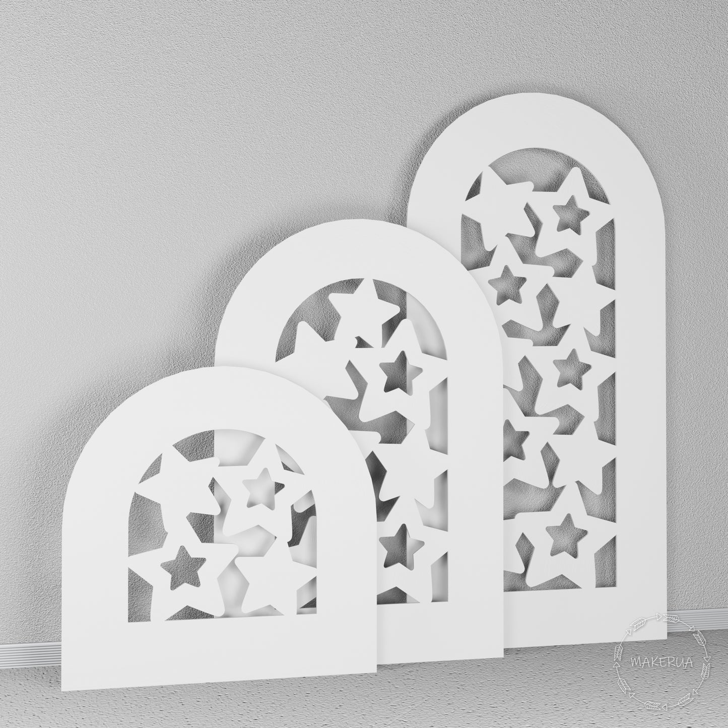 Backdrop 09 birthday wedding event party photo booth prop decorations arch - MakerUA