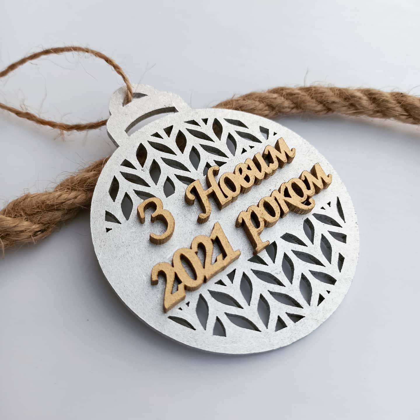 Personalized Christmas Ornaments Name Wooden Decorations Tree Hanging Kindergarten Gift Classmate Preschool Keepsake Teacher Student Decor Style S - MakerUA