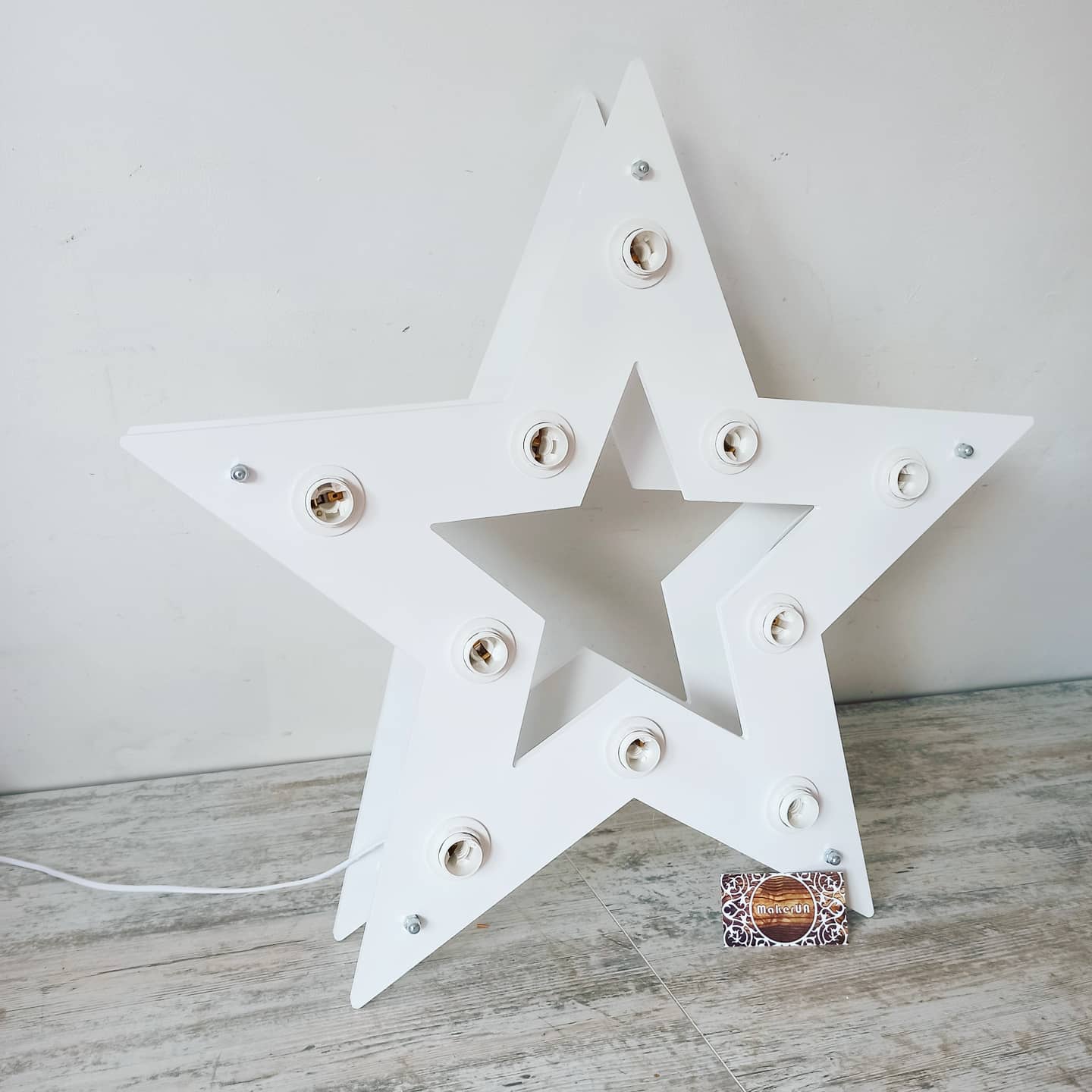 Star LED Bulb Marquee Sign Light Up Shape Wedding Birthday Event Party Props Photo Booth Photography moon decorations - MakerUA