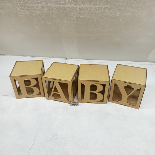 Box baby name love text numbers letters 0-9 A-Z - MakerUA