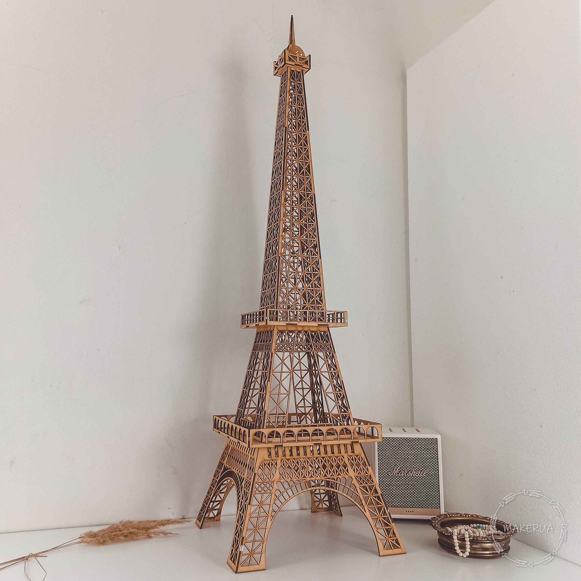Eiffel Tower 3D sculpture statue Paris large huge life size lifesize wedding birthday figurine home decor - MakerUA