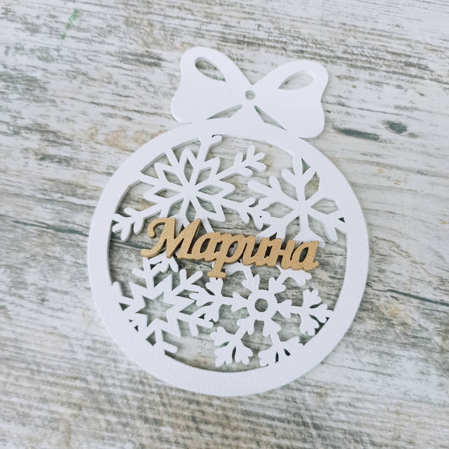 Personalized Christmas Ornaments Name Wooden Decorations Tree Hanging Kindergarten Gift Classmate Preschool Keepsake Teacher Student Decor Style K - MakerUA