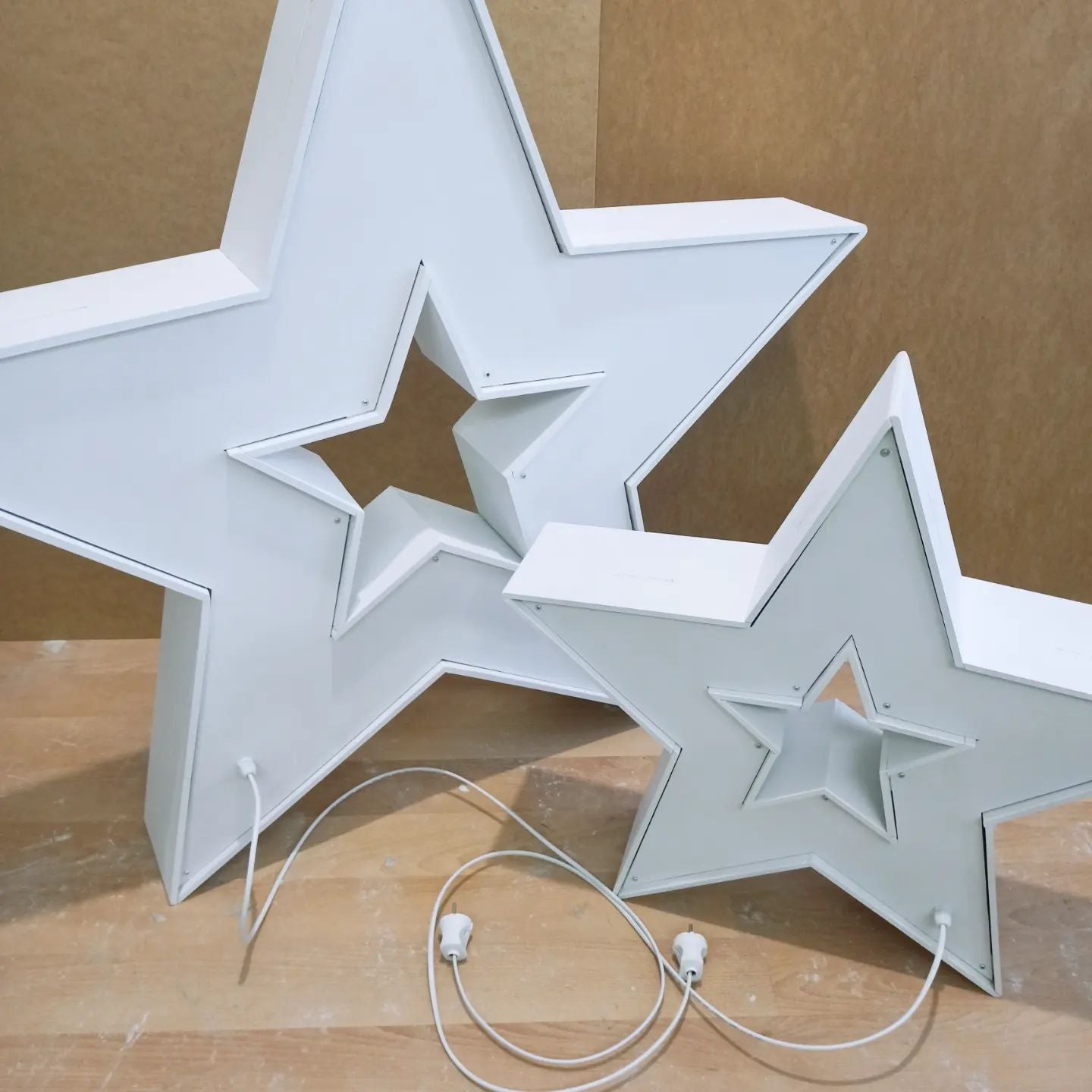 Star LED Bulb Marquee Sign Light Up 3D Shape Wedding Birthday Event Party Props Photo Booth Photography moon decorations - MakerUA