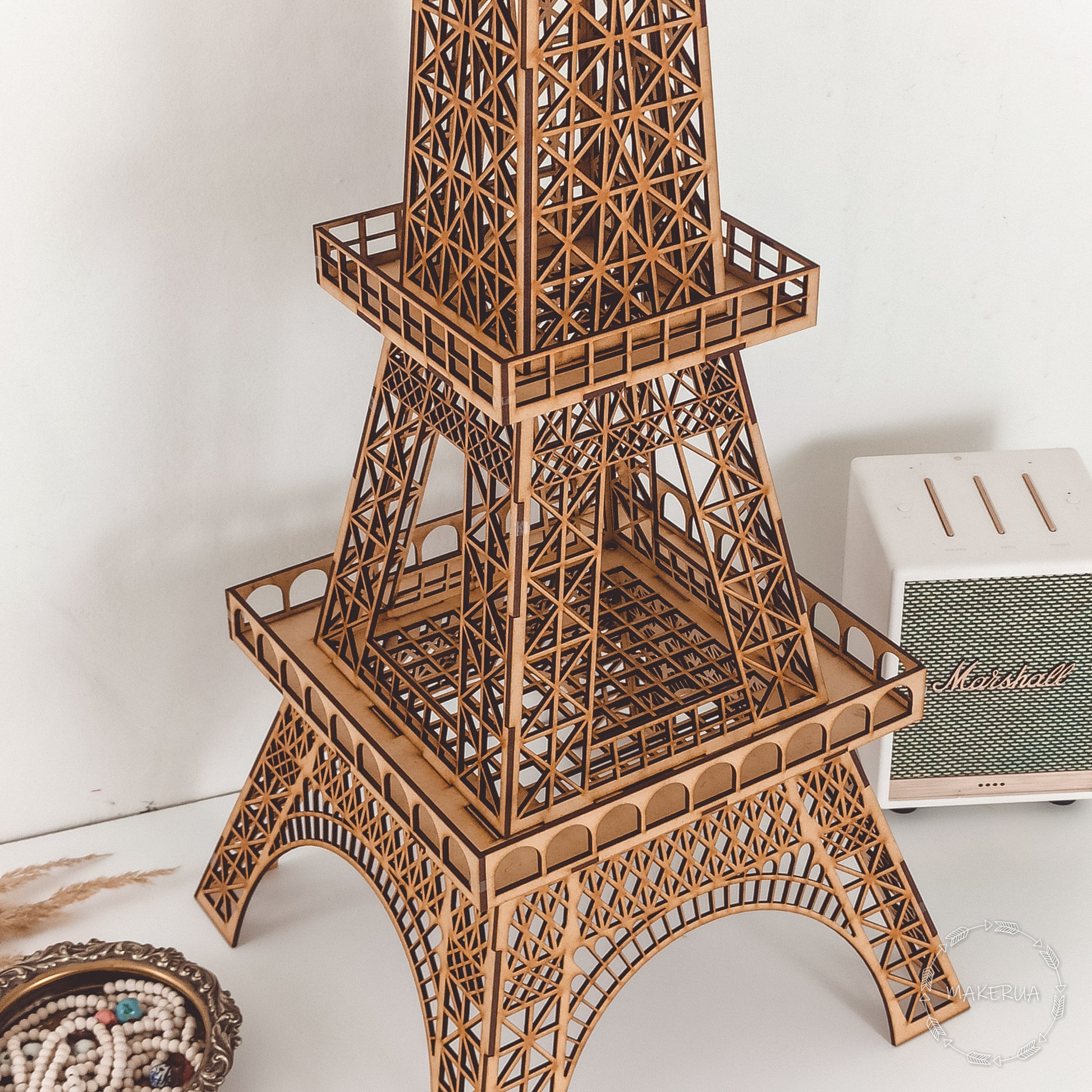 Eiffel Tower 3D sculpture statue Paris large huge life size lifesize wedding birthday figurine home decor - MakerUA