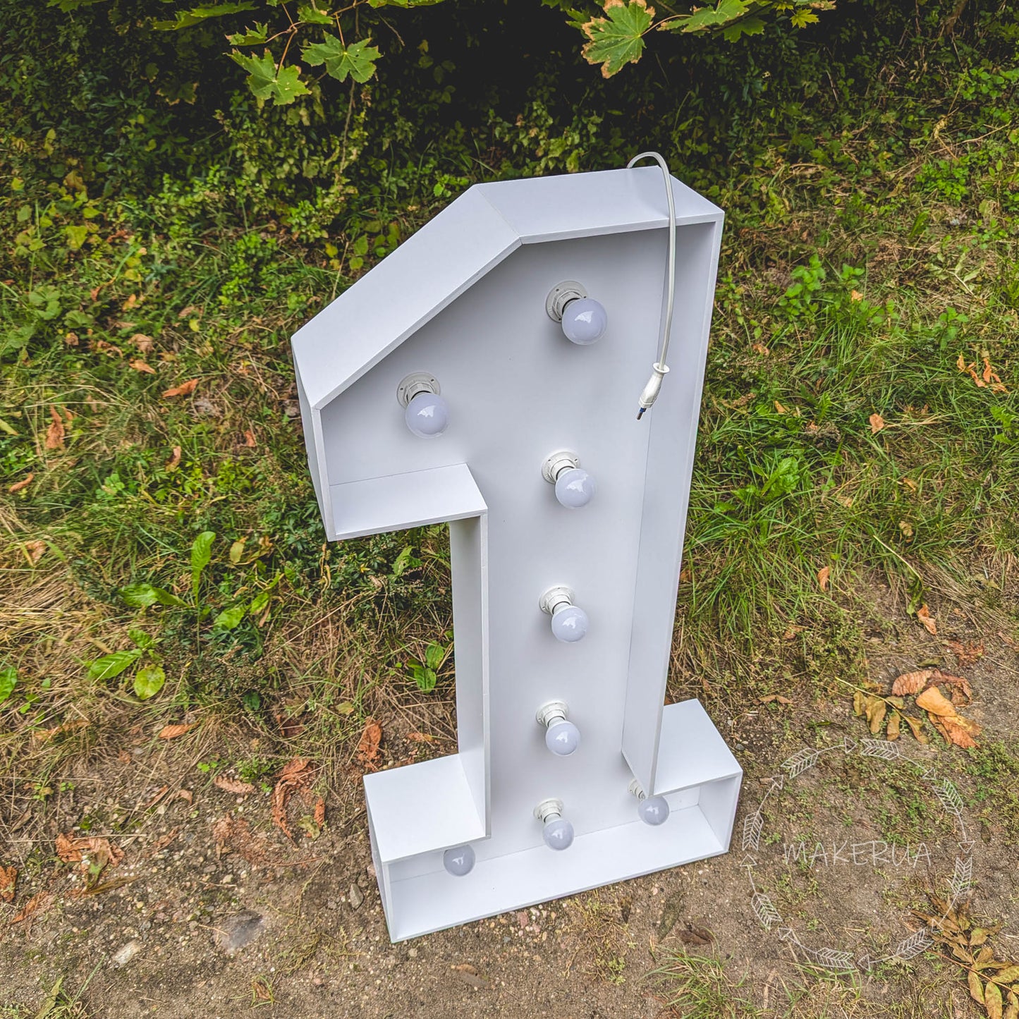 Numbers 0-9 decorations cold led bulb light neon lamp decor party text letters mark sign marquee - MakerUA