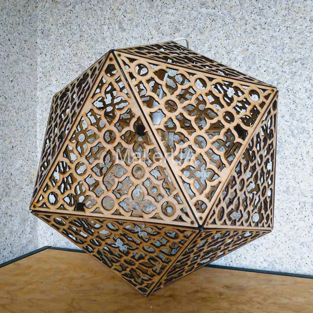 Laser cut lamp ceiling - MakerUA