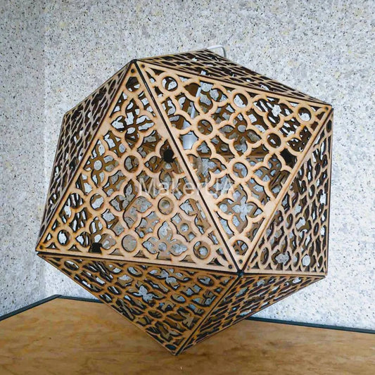 Laser cut lamp ceiling - MakerUA