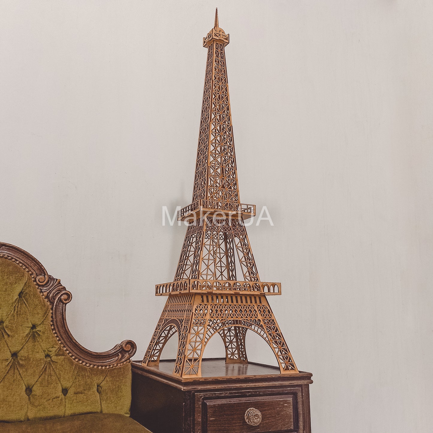 Eiffel Tower 3D sculpture statue Paris large huge life size lifesize wedding birthday figurine home decor - MakerUA