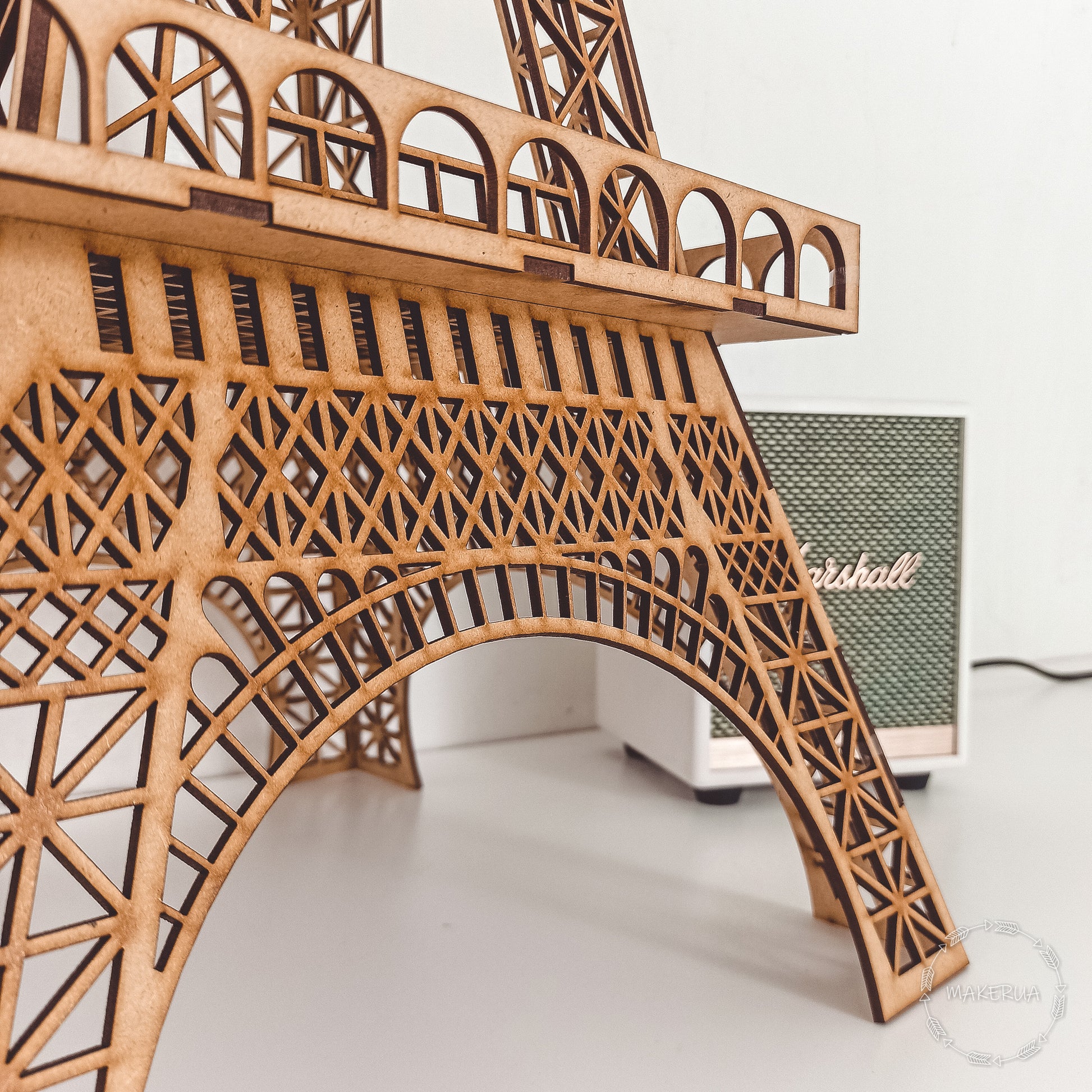 Eiffel Tower 3D sculpture statue Paris large huge life size lifesize wedding birthday figurine home decor - MakerUA