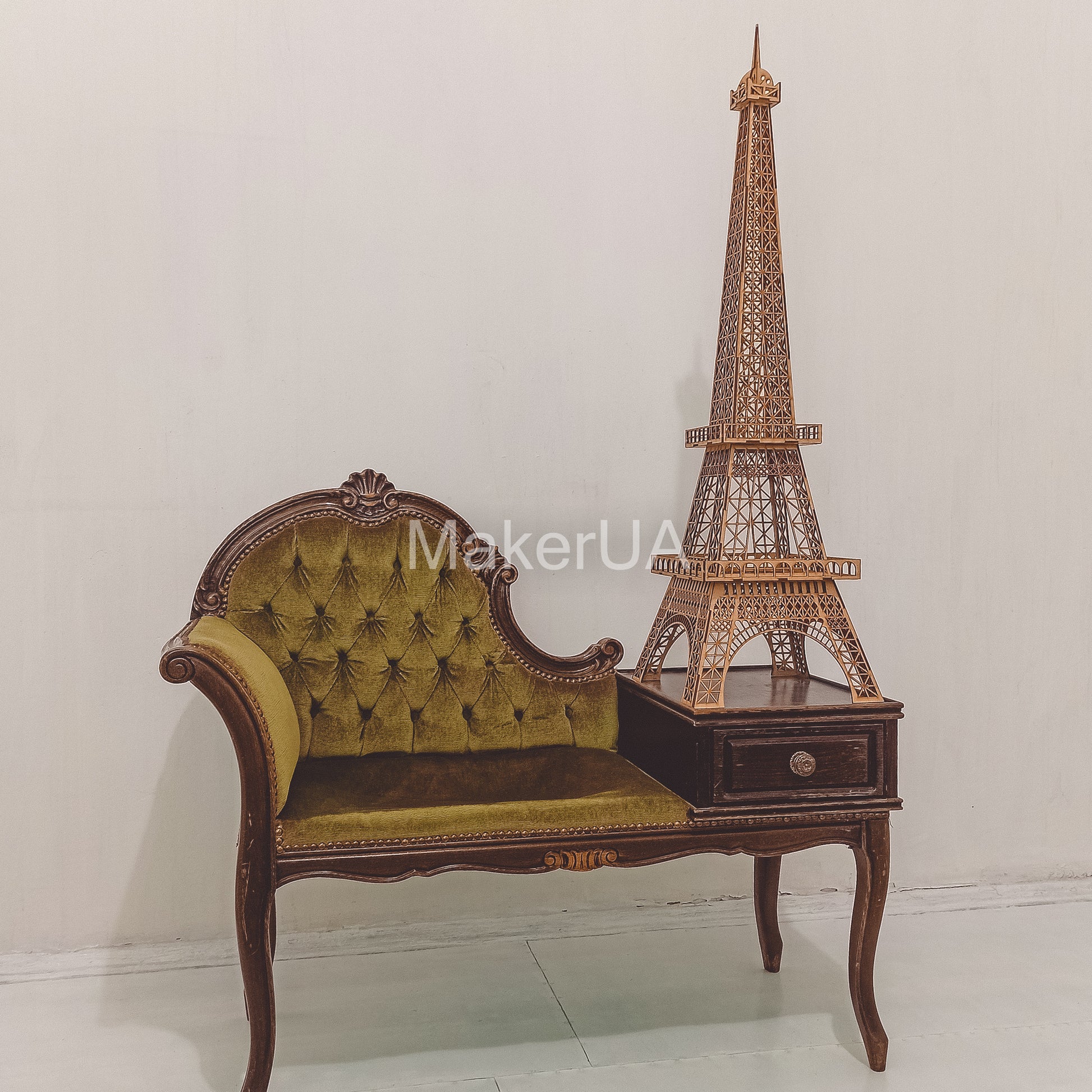 Eiffel Tower 3D sculpture statue Paris large huge life size lifesize wedding birthday figurine home decor - MakerUA