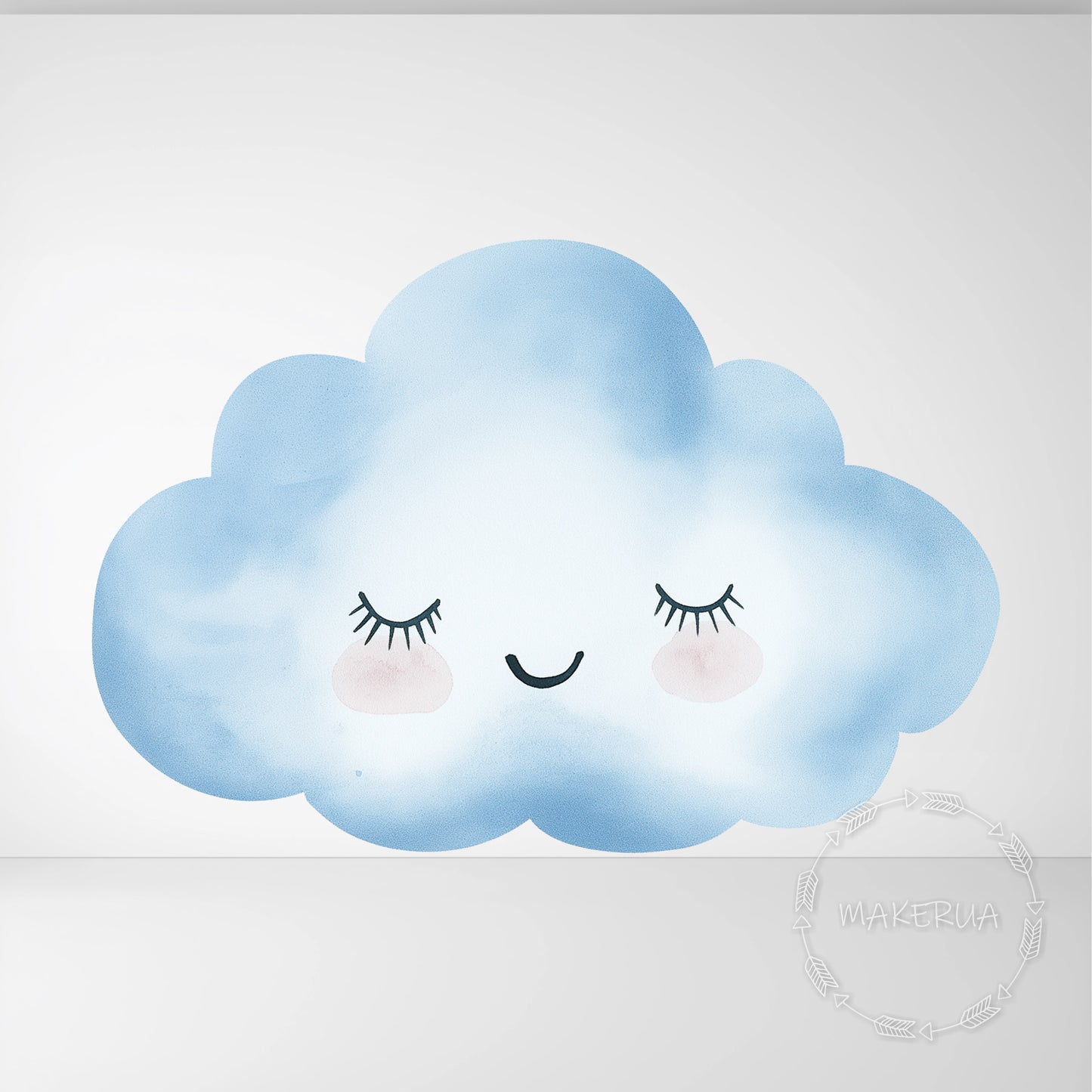 Cloud Printed Decor for Birthday Wedding Baby Shower Cute Cutouts Home Room Wall Art Party Props Decorations - MakerUA