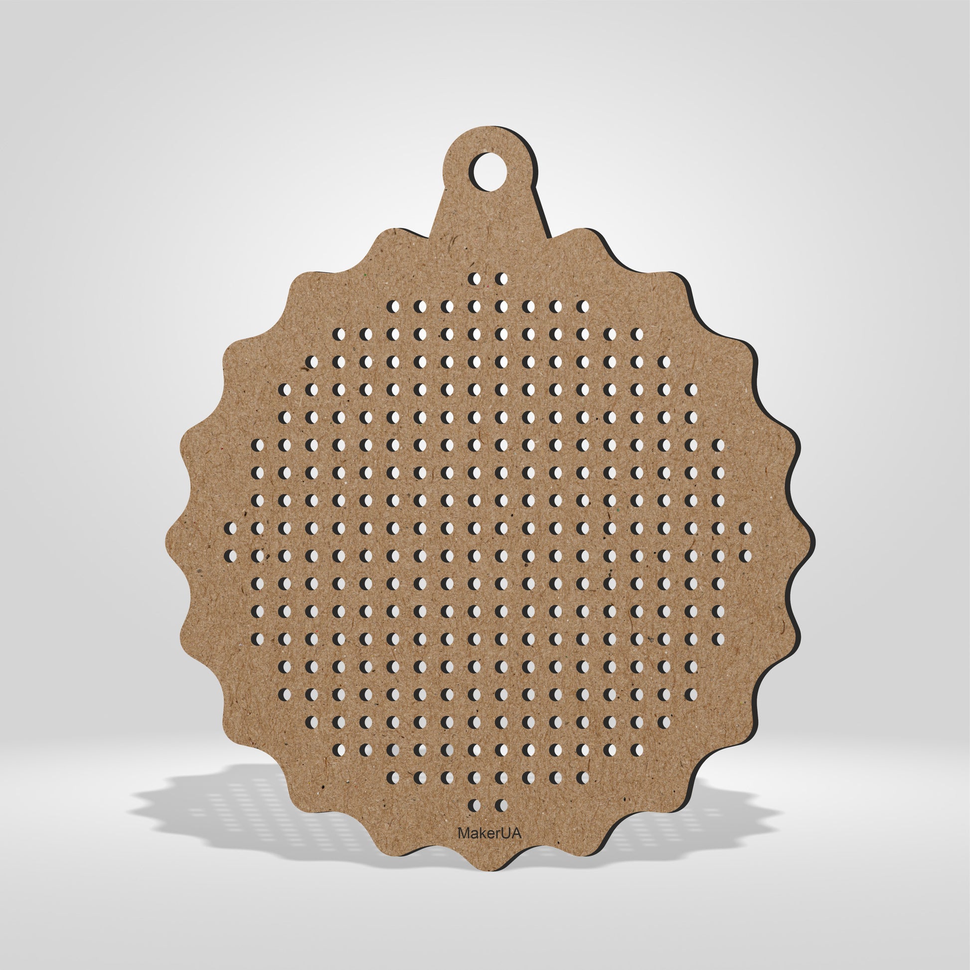Wooden Cross Stitch Blank Base Embroidery Christmas Ornaments Decorations Pendant Shape for DIY Jewelry Gift Wood Bead Thread Needlecraft Style NY SetA6 - MakerUA