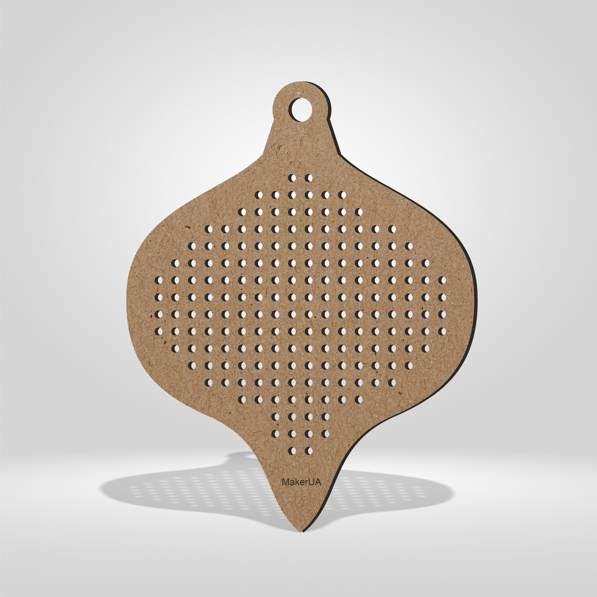 Wooden Cross Stitch Blank Base Embroidery Christmas Ornaments Decorations Pendant Shape for DIY Jewelry Gift Wood Bead Thread Needlecraft Style NY SetA8 - MakerUA