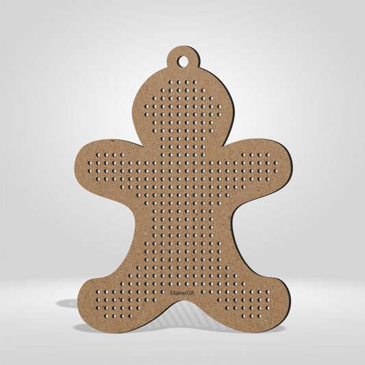 Wooden Cross Stitch Blank Base Embroidery Christmas Tree Ornaments Decorations Pendant DIY Jewelry Gift Bead Thread Needlecraft Shape Butterfly Style SetF4 - MakerUA