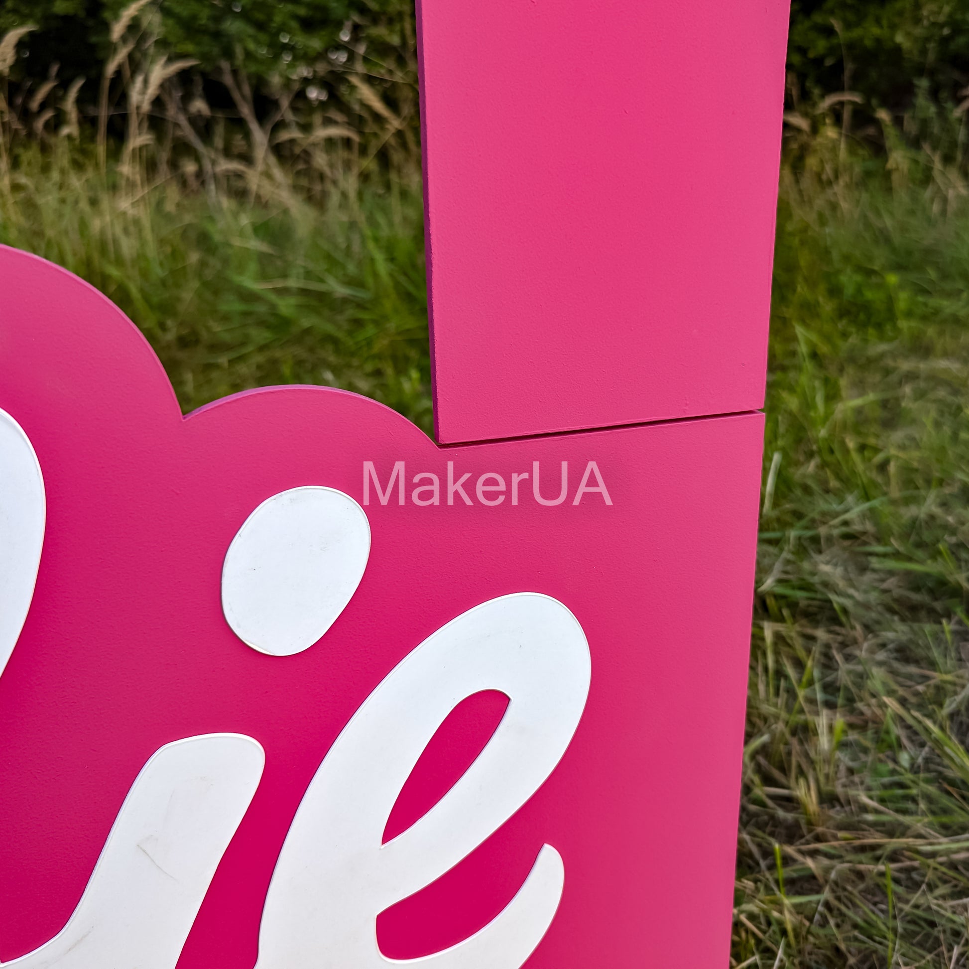 Frame Photo Booth name props life size selfie box themed party decorations doll girl backdrop birthday wedding style decor - MakerUA