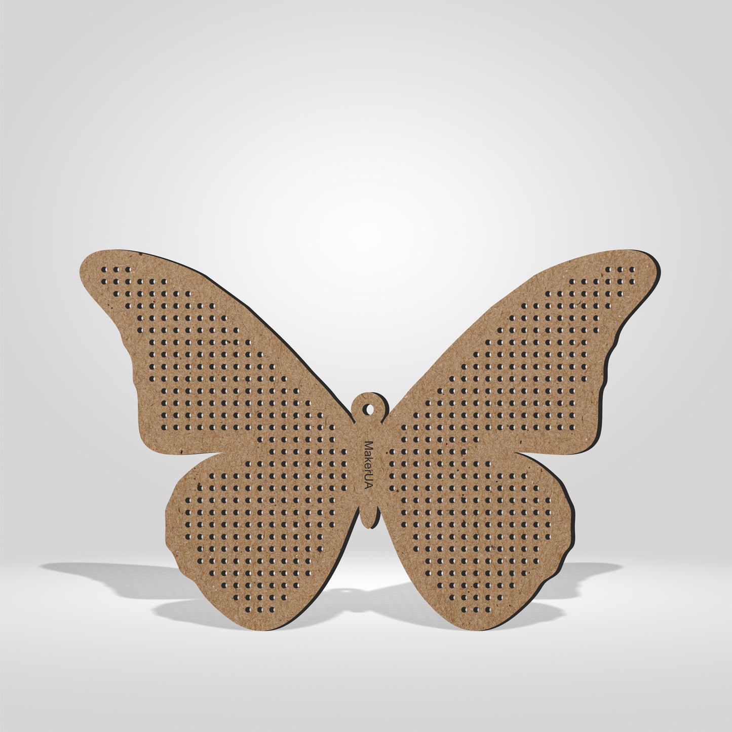 Wooden Cross Stitch Blank Base Embroidery Christmas Tree Ornaments Decorations Pendant DIY Jewelry Gift Bead Thread Needlecraft Shape Butterfly Style SetK1 - MakerUA