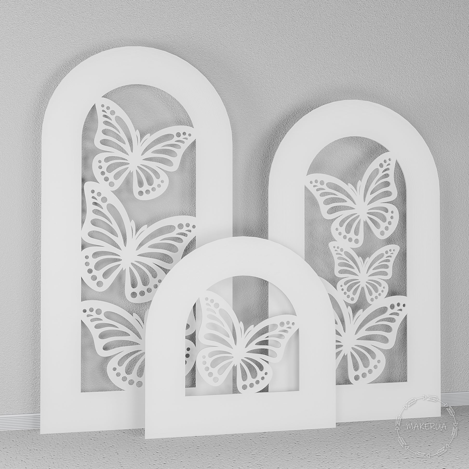 Backdrop 06 birthday wedding event party photo booth prop decorations arch - MakerUA