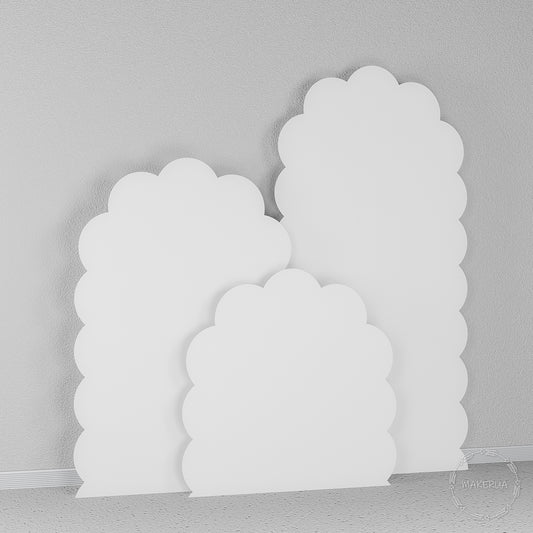 Backdrop 04 birthday wedding event party photo booth prop decorations arch - MakerUA