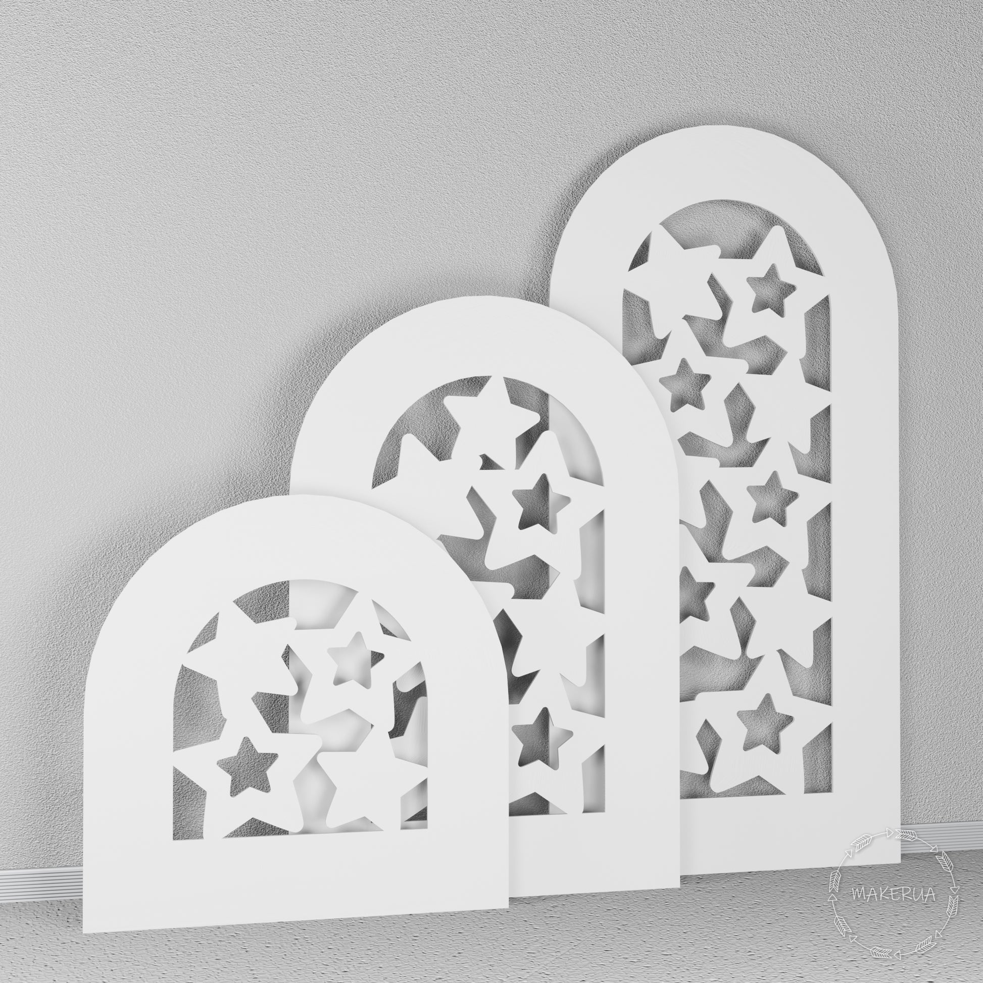 Backdrop 09 birthday wedding event party photo booth prop decorations arch - MakerUA