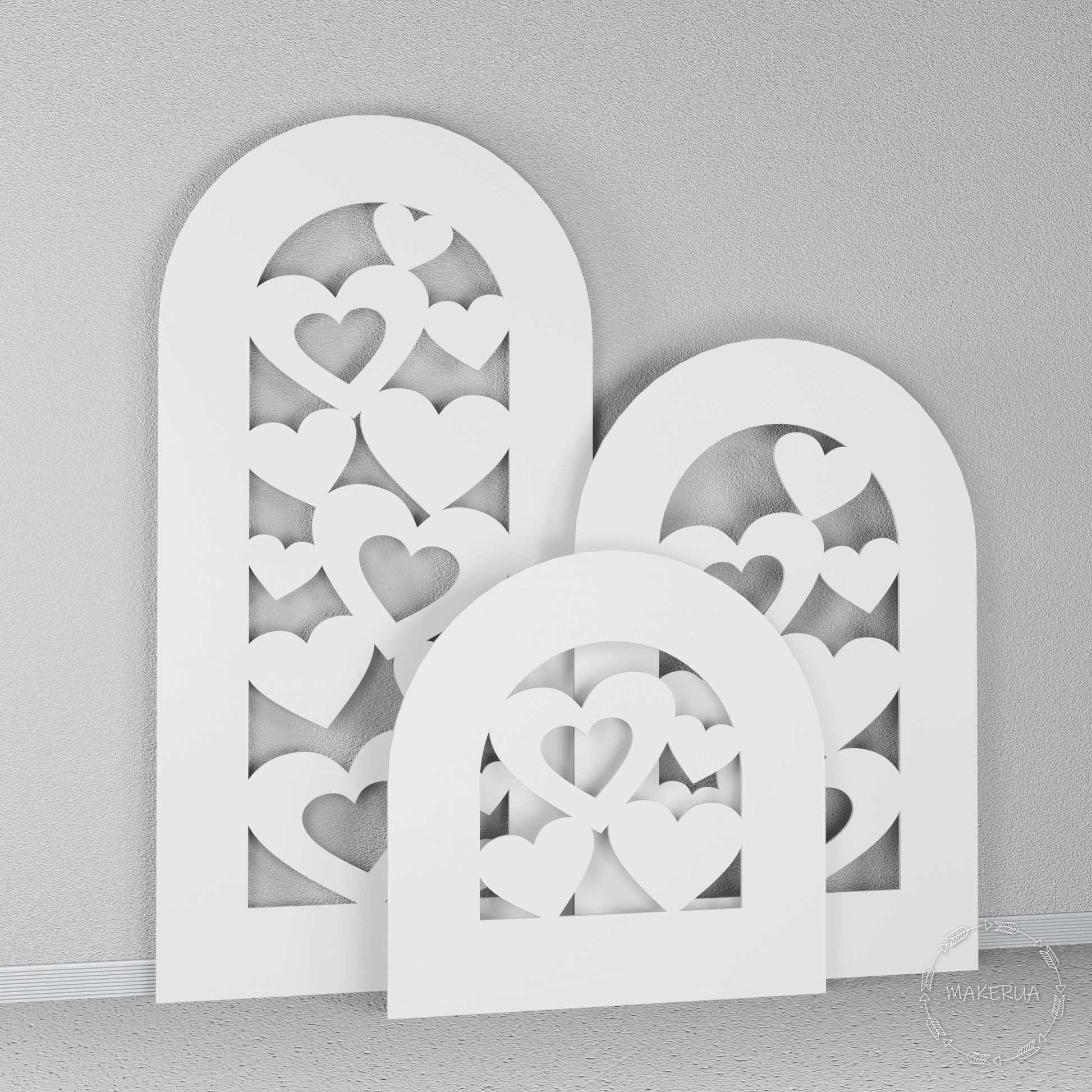 Backdrop 07 birthday wedding event party photo booth prop decorations arch - MakerUA