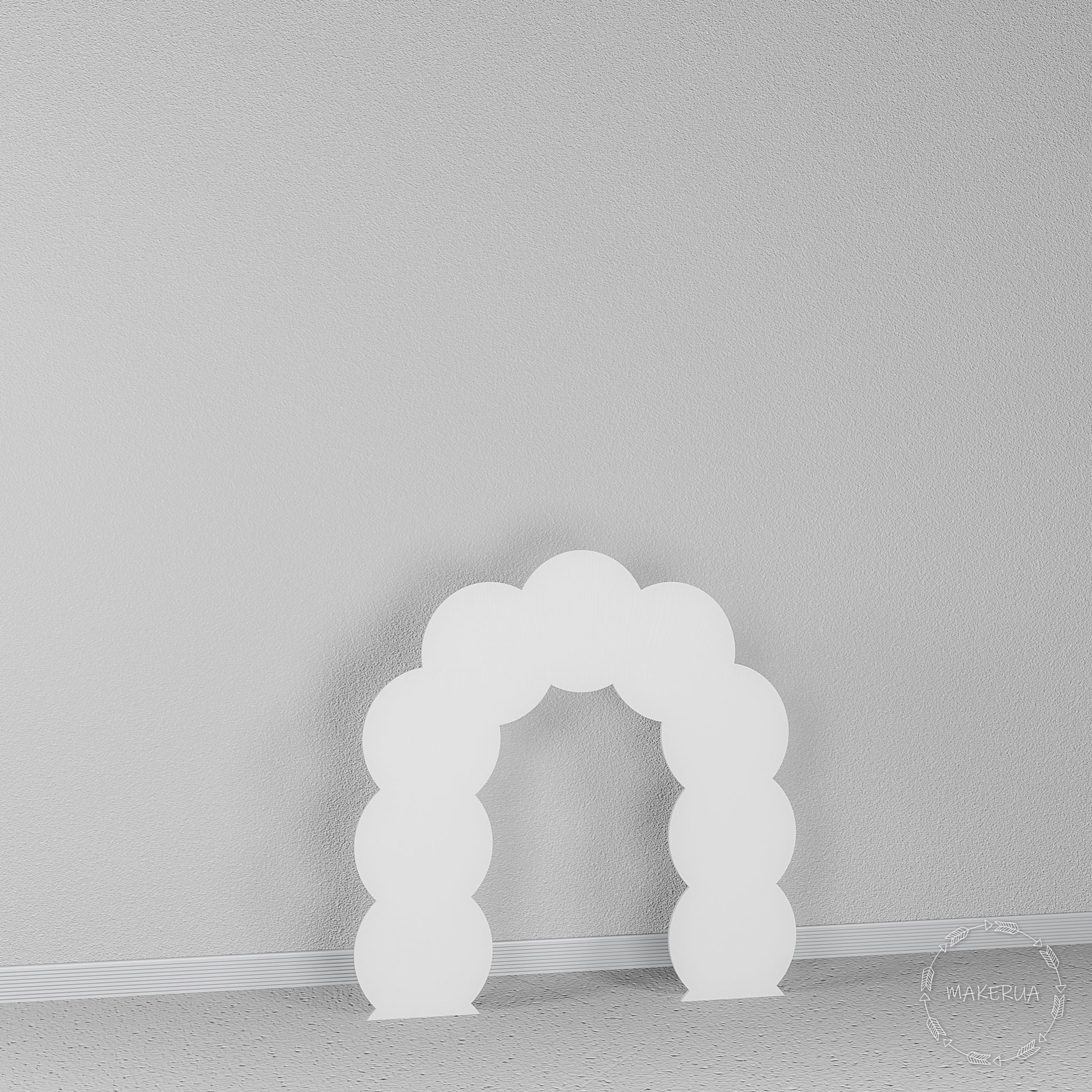 Arch 05 birthday wedding event party photo booth prop decorations backdrop - MakerUA