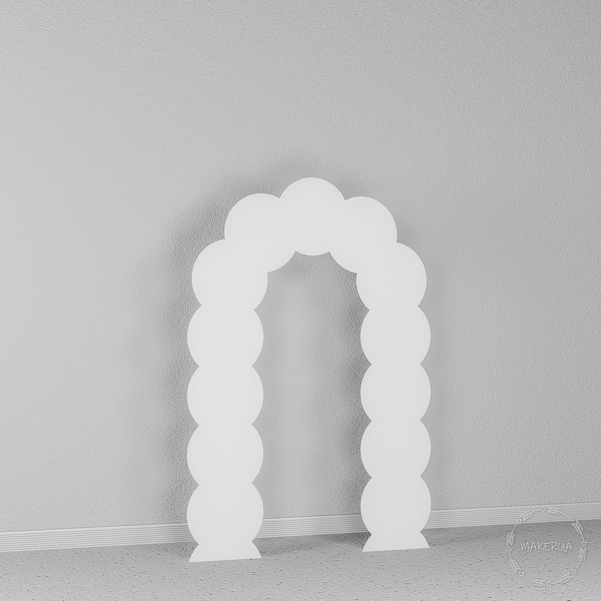 Arch 05 birthday wedding event party photo booth prop decorations backdrop - MakerUA