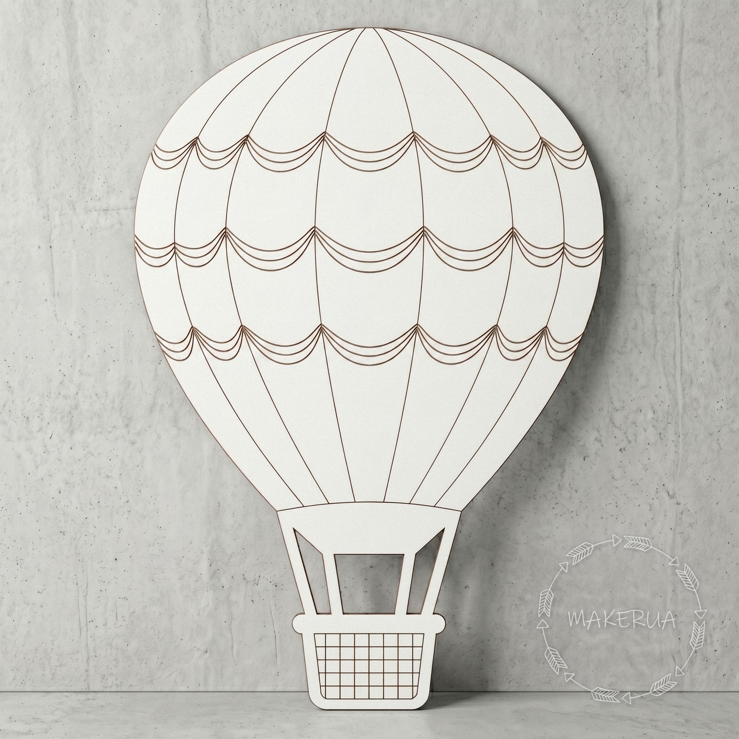 Hot Air Balloon Party Decoration Boy Girl Decor for Baby Shower Gender Reveal Newborn Nursery Christening Princess Room - MakerUA