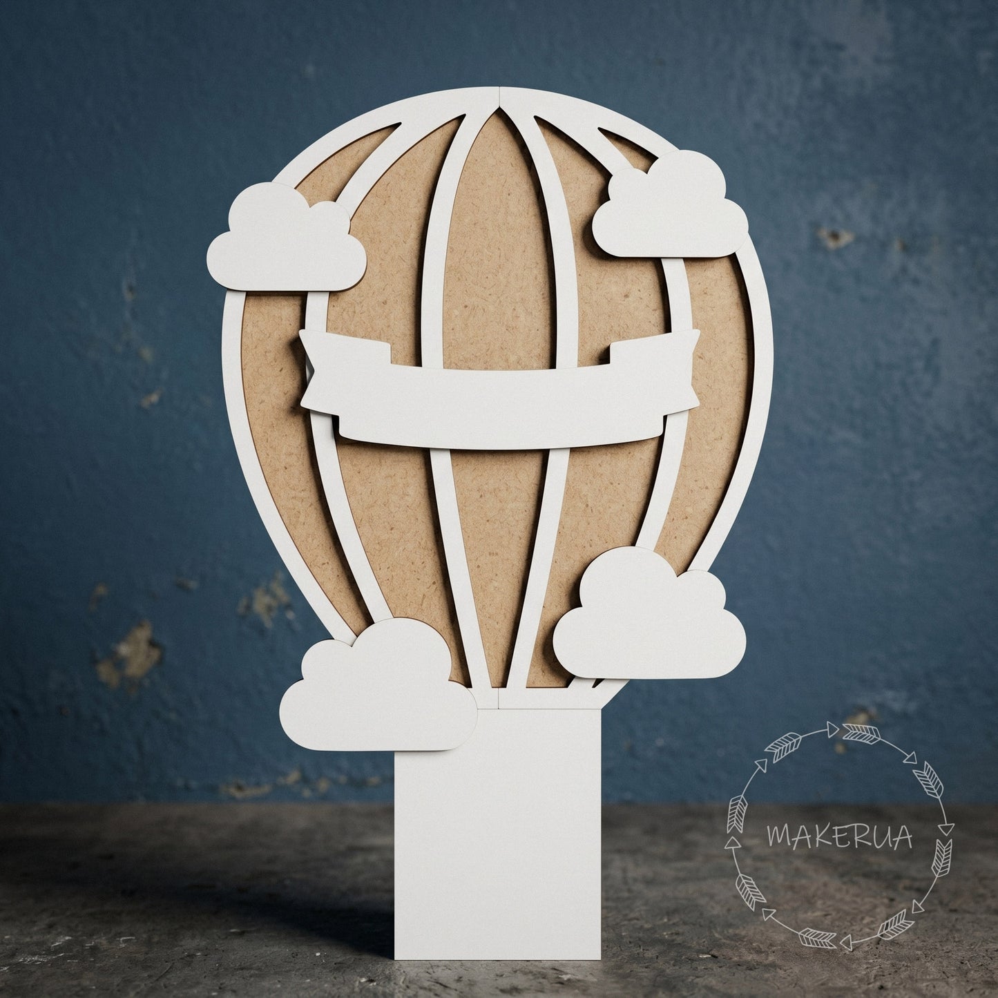 Hot Air Balloon Party Decoration Boy Girl Decor for Baby Shower Gender Reveal Newborn Nursery Christening - MakerUA