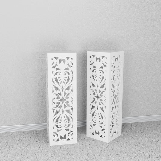 Column 01 birthday wedding event party photo booth props decorations table stand pedestal plinths cylinder pillar display - MakerUA