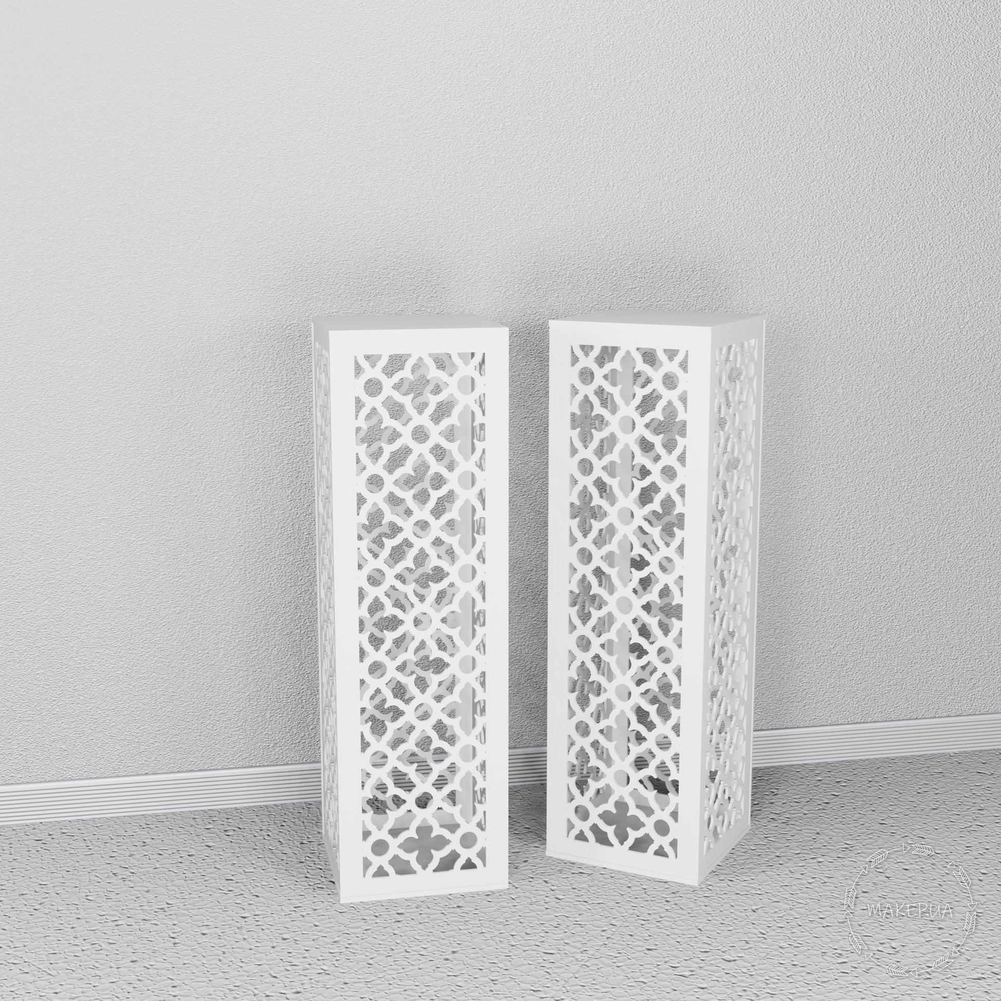 Column 04 birthday wedding event party photo booth props decorations table stand pedestal plinths cylinder pillar display - MakerUA