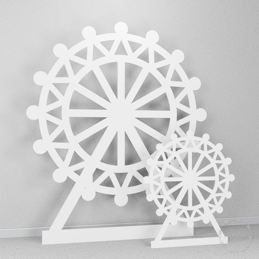 Ferris Wheel birthday event party photo zone booth props balloon carnival carousel circus carriage festival decorations arch backdrop decor 04 - MakerUA