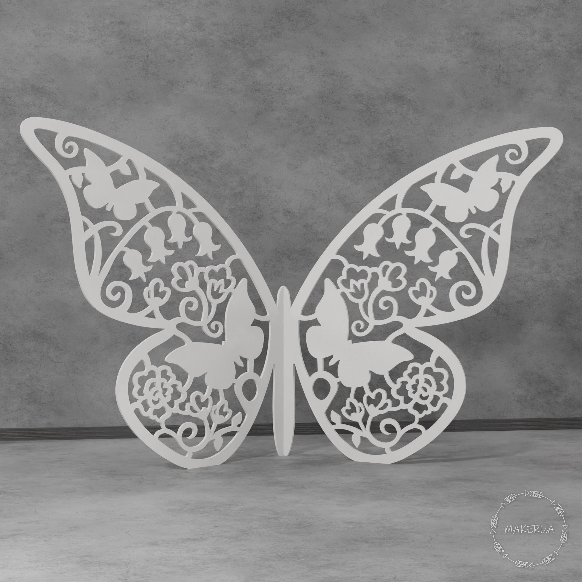Butterfly Wings free standing centerpiece decoration backdrop photo booth party prop event birthday wedding decor 05 - MakerUA
